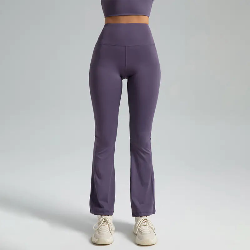 High Waist Flared Yoga Pants - Hip-Lifting Bell Bottom Leggings | Women's Athletic Wear
