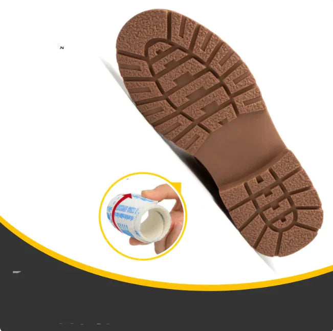 Steel Toe Anti-Smash & Puncture-Resistant Safety Shoes - Men's Work Footwear