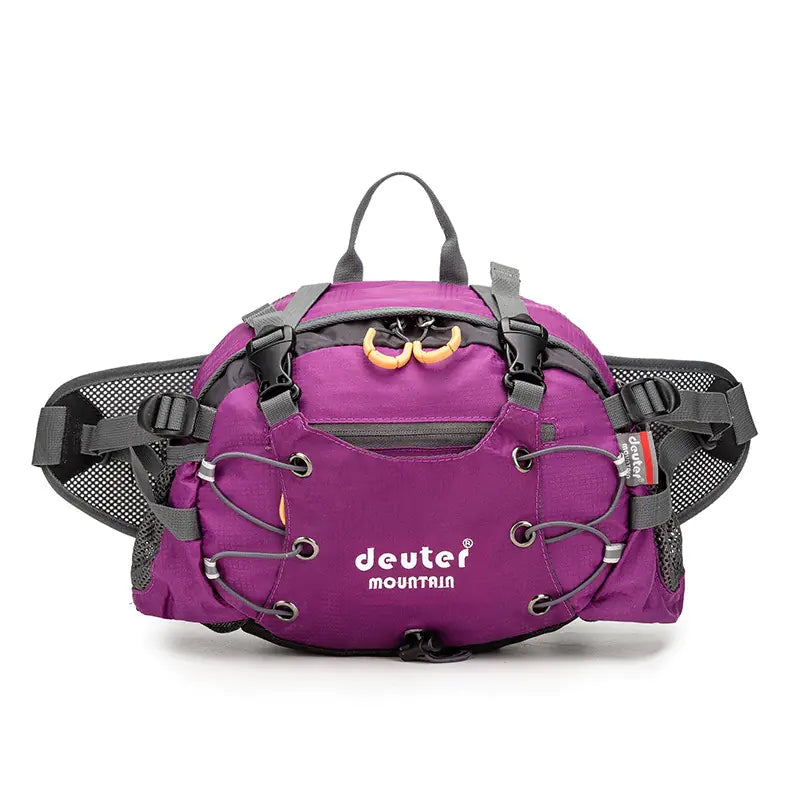 Deuter Cycling Sports Waist Bag - 10-Inch Multi-Pocket Design for Running & Outdoor Activities | Unisex