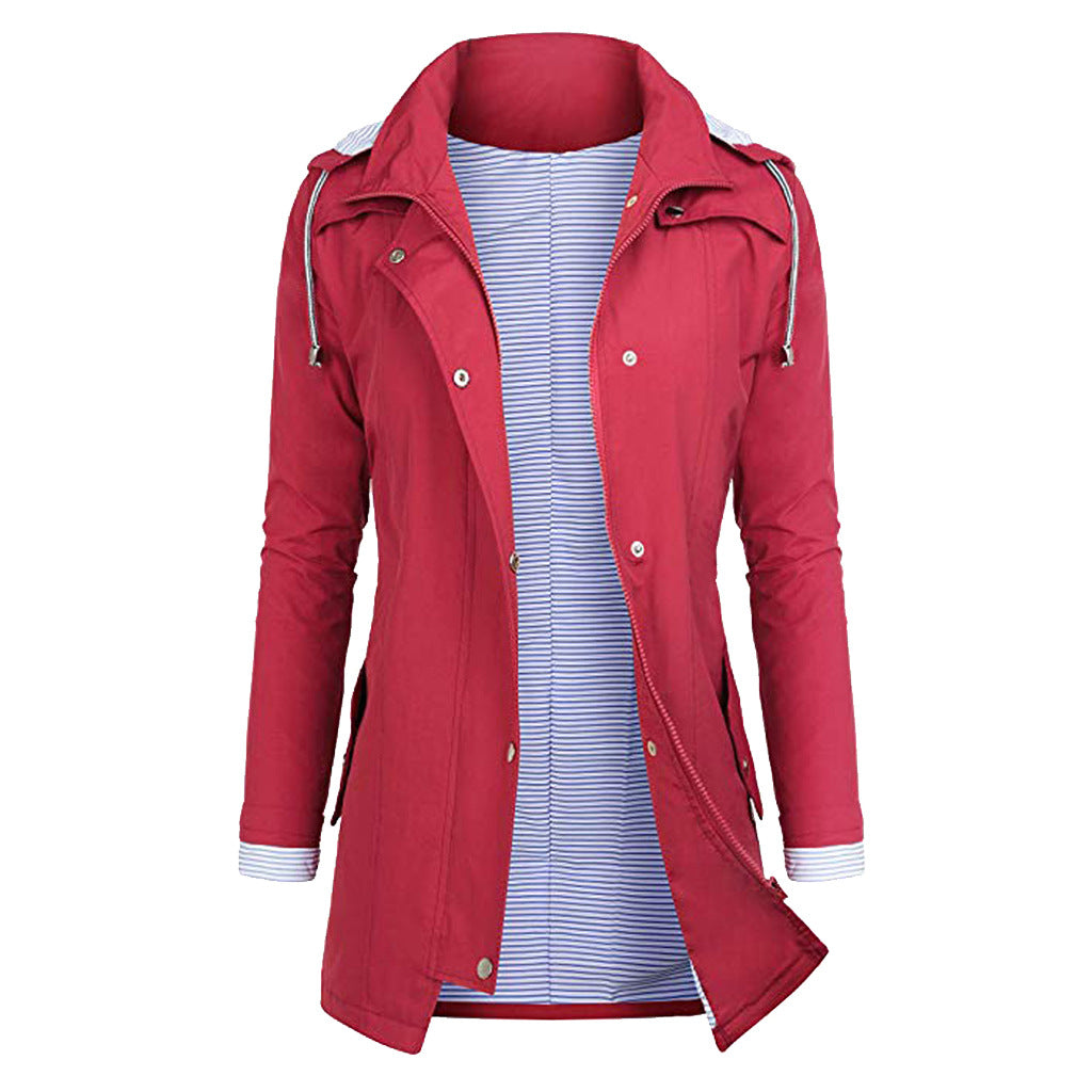 2019 Lightweight Waterproof Rain Jacket for Women