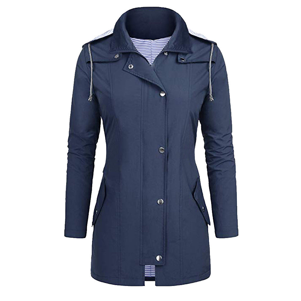 2019 Lightweight Waterproof Rain Jacket for Women
