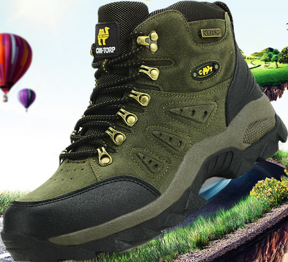 Unisex High-Top Outdoor Hiking Shoes - Waterproof Trail Boots for Men and Women | All-Terrain