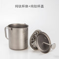 Pure Titanium Espresso Coffee Pot 750ML with Filter