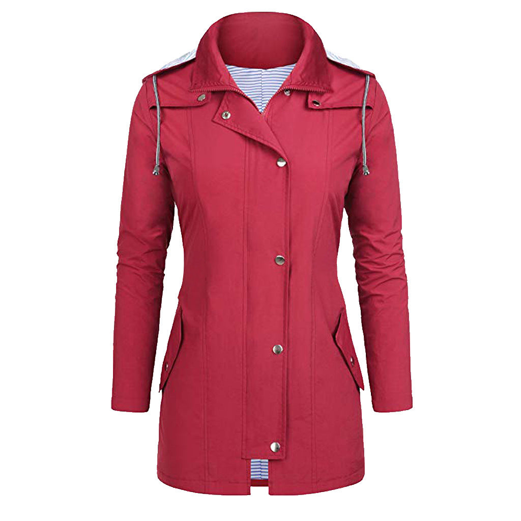 2019 Lightweight Waterproof Rain Jacket for Women