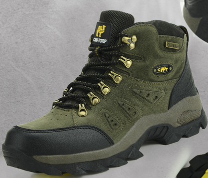 Unisex High-Top Outdoor Hiking Shoes - Waterproof Trail Boots for Men and Women | All-Terrain