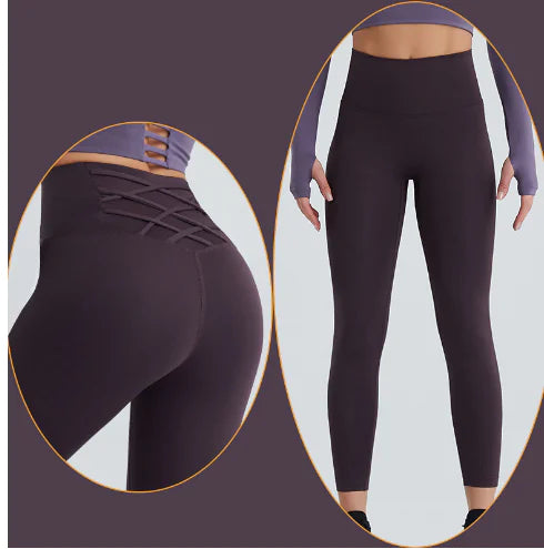 Women's Quick Dry High-Waisted Yoga Pants - Athletic Leggings | Gym & Fitness