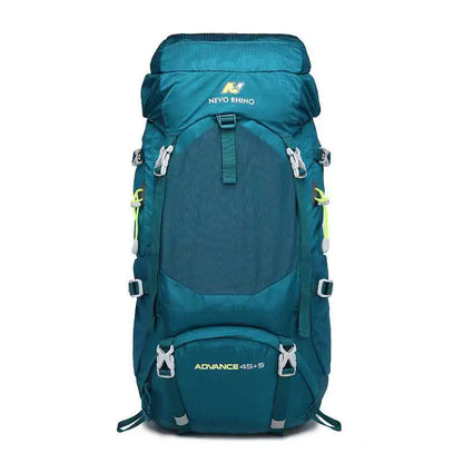 Professional Mountaineering Backpack - 50L Large Capacity Hiking Pack with Rain Cover | Outdoor Adventure Gear