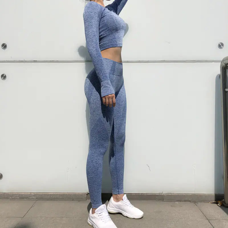 Women's Quick-Dry Yoga Pants Training Set - Breathable Activewear | Workout Clothing