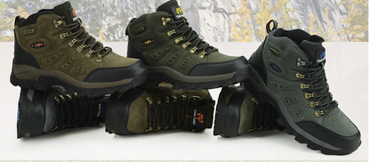 Unisex High-Top Outdoor Hiking Shoes - Waterproof Trail Boots for Men and Women | All-Terrain