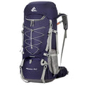 75L Waterproof Hiking Backpack with Rain Cover