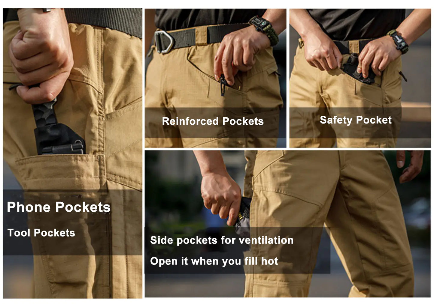 Spring Autumn Tactical Cargo Pants