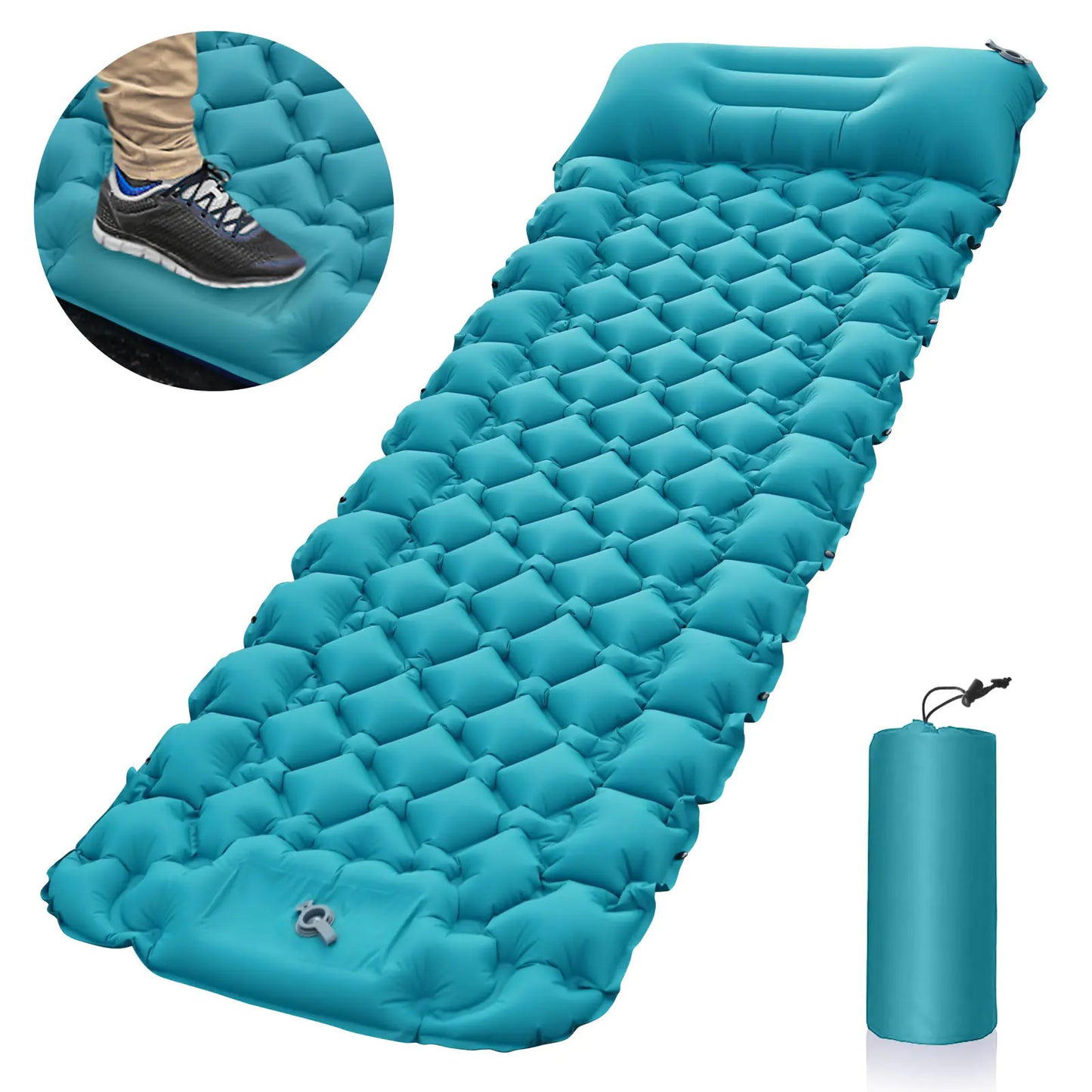 Portable Inflatable Camping Mattress for Outdoor Use