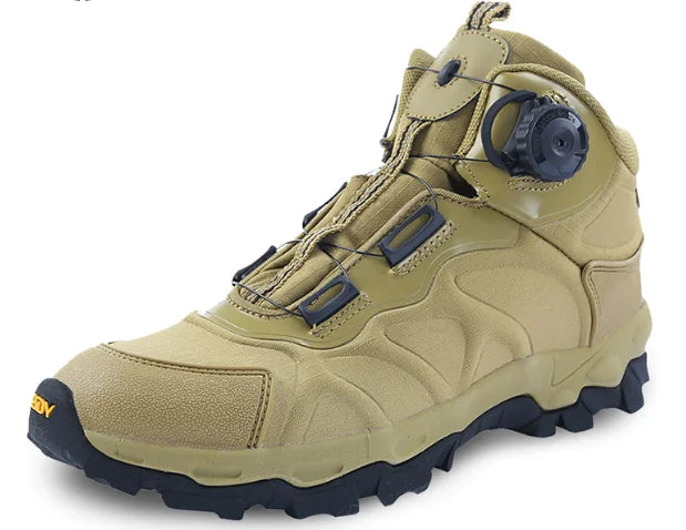 Military Tactical Off-Road Trekking Boots - ESDY Fast Reverse Combat Boots | All-Season Hiking