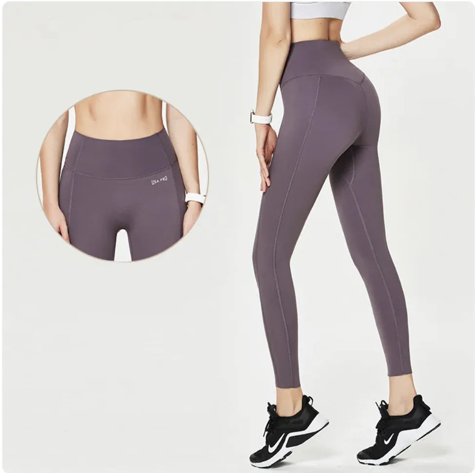 Women's Stretch Yoga Fitness Pants - High-Waist Quick-Dry Leggings | Athletic Wear