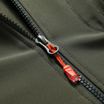 Men's Shark Skin Tactical Softshell Jacket - Waterproof Fleece-Lined Outdoor Jacket | Military Style