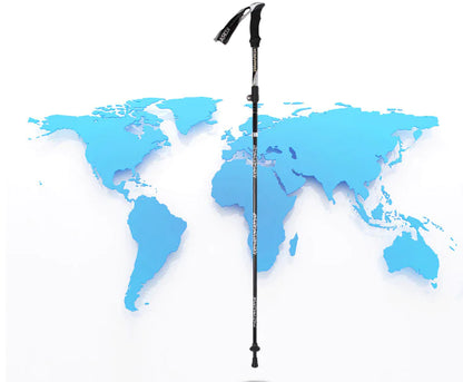 KORAMAN Lightweight Carbon Fiber Folding Trekking Poles