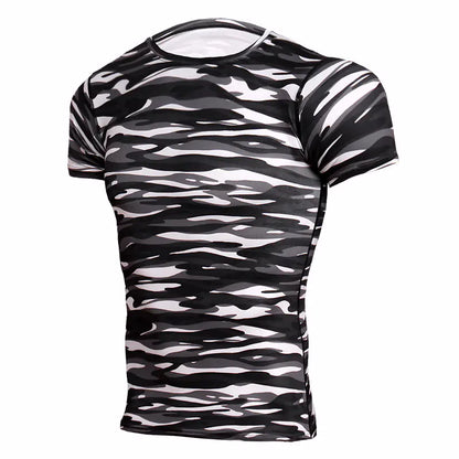 Men's Quick-Dry Camouflage Short Sleeve T-Shirt