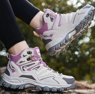 WOLFF Waterproof High-Top Trekking Shoes | Enhanced Grip Hiking Boots