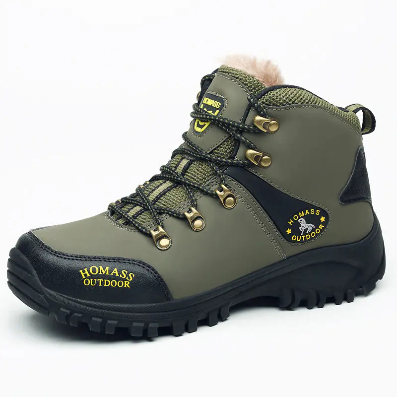 Men's High-Top Outdoor Hiking Shoes - Waterproof Trail Boots | All-Terrain Footwear