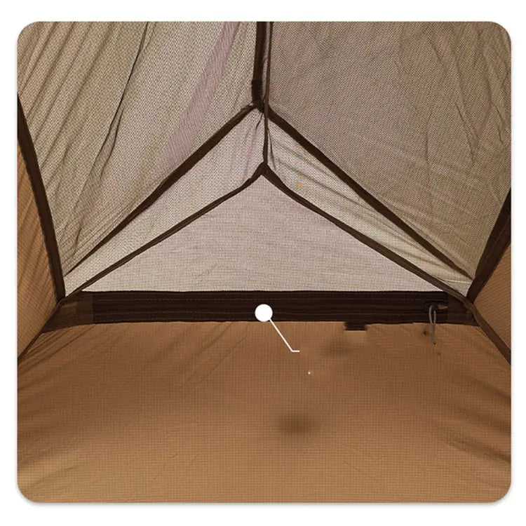 Portable Outdoor Camping Tent with Vestibule - 1-3 Person Double Layer Waterproof Tent | Aluminum Frame