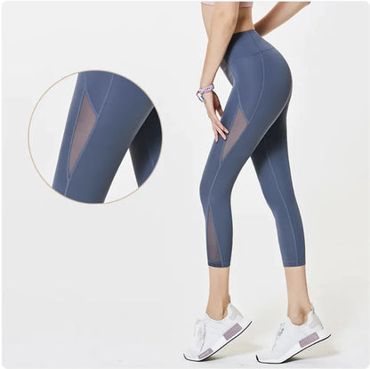 Women's Stretch Yoga Fitness Pants - High-Waist Quick-Dry Leggings | Athletic Wear