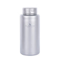 Titanium Outdoor Water Bottle - 1000ml/1L Lightweight Camping Flask | Leak-Proof Hiking Bottle