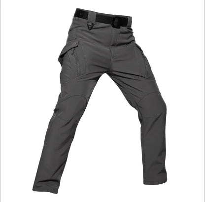 Men's Tactical Outdoor Assault Pants - Shark Skin Soft Shell Cargo Pants | Military Style
