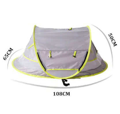 Kids Beach Tent with UV50+ Protection - Pop-Up Sun Shelter with Mosquito Net | Lightweight Portable