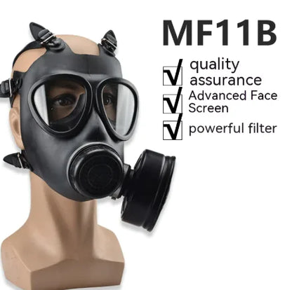 FM Type 05 Gas Mask - Full Face Respirator for Chemical Protection | Industrial Safety Equipment