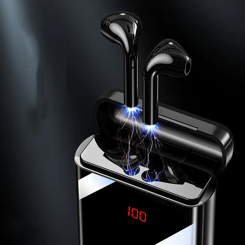 Bluetooth Headphones Power Bank with Display (Stereo)