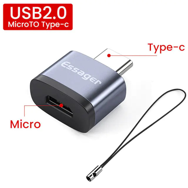 USB 3.0 Type-C OTG Adapter - Multi-Device Connectivity
