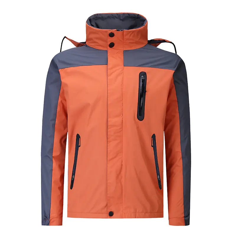 Couples' Climbing and Ski Jackets - Hooded Winter Mountain Jacket | Unisex Outdoor Coat
