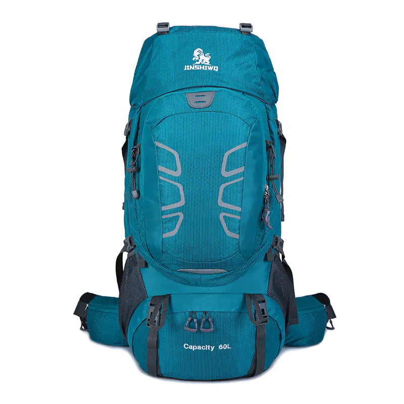 60l outdoor nylon waterproof hiking camping backpack multiple options available 60L Water-Resistant Hiking Backpack Lightweight Nylon