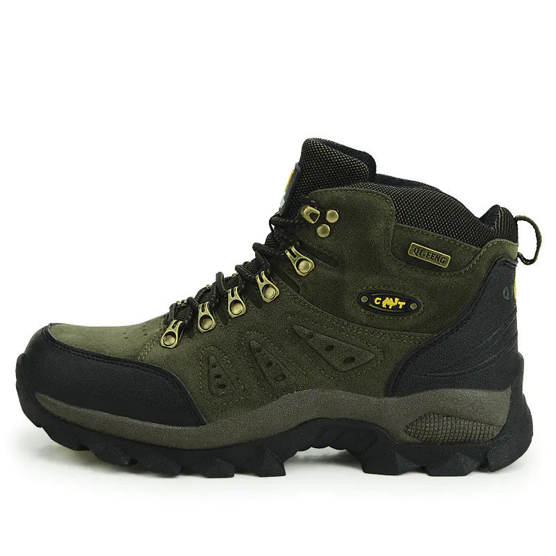 Unisex High-Top Outdoor Hiking Shoes - Waterproof Trail Boots for Men and Women | All-Terrain