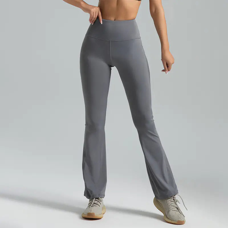High Waist Flared Yoga Pants - Hip-Lifting Bell Bottom Leggings | Women's Athletic Wear