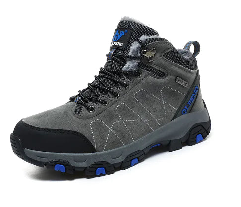 High-Top Cotton Boots for Couples - Winter Hiking Shoes