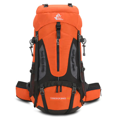 60L Hiking Backpack with Rain Cover for Outdoor Use