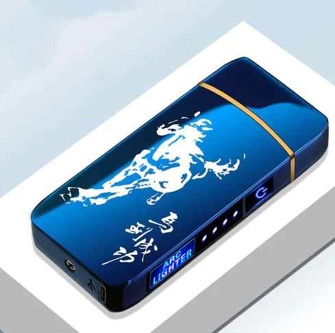 Electric Plasma Arc Lighter - Touch Sensing USB Rechargeable | Camping Equipment