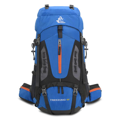 60L Hiking Backpack with Rain Cover for Outdoor Use