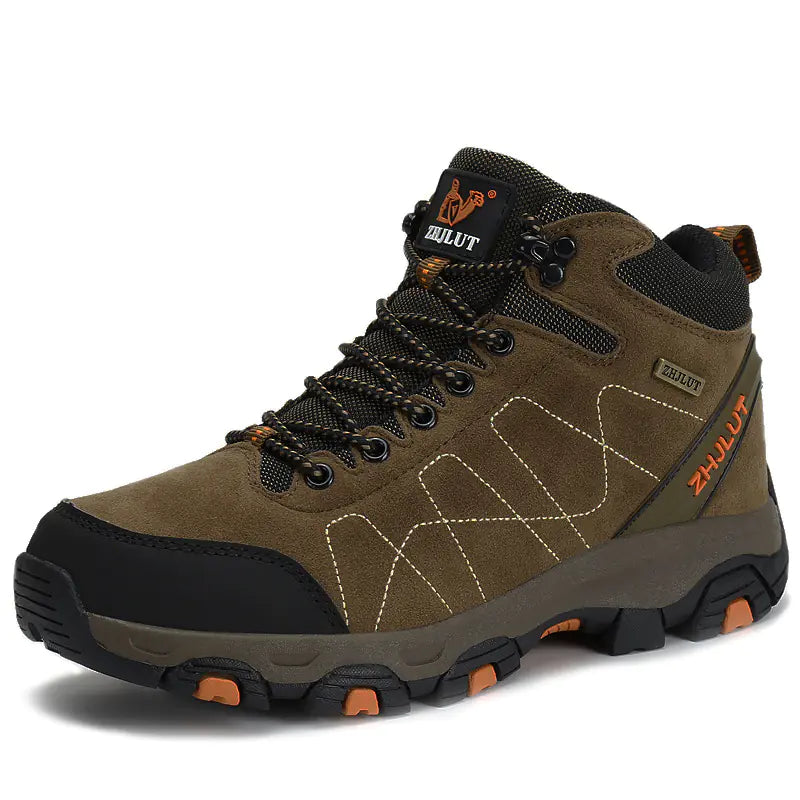 High-Top Cotton Boots for Couples - Winter Hiking Shoes