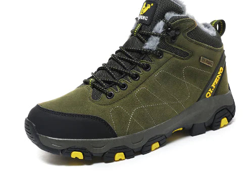 High-Top Cotton Boots for Couples - Winter Hiking Shoes