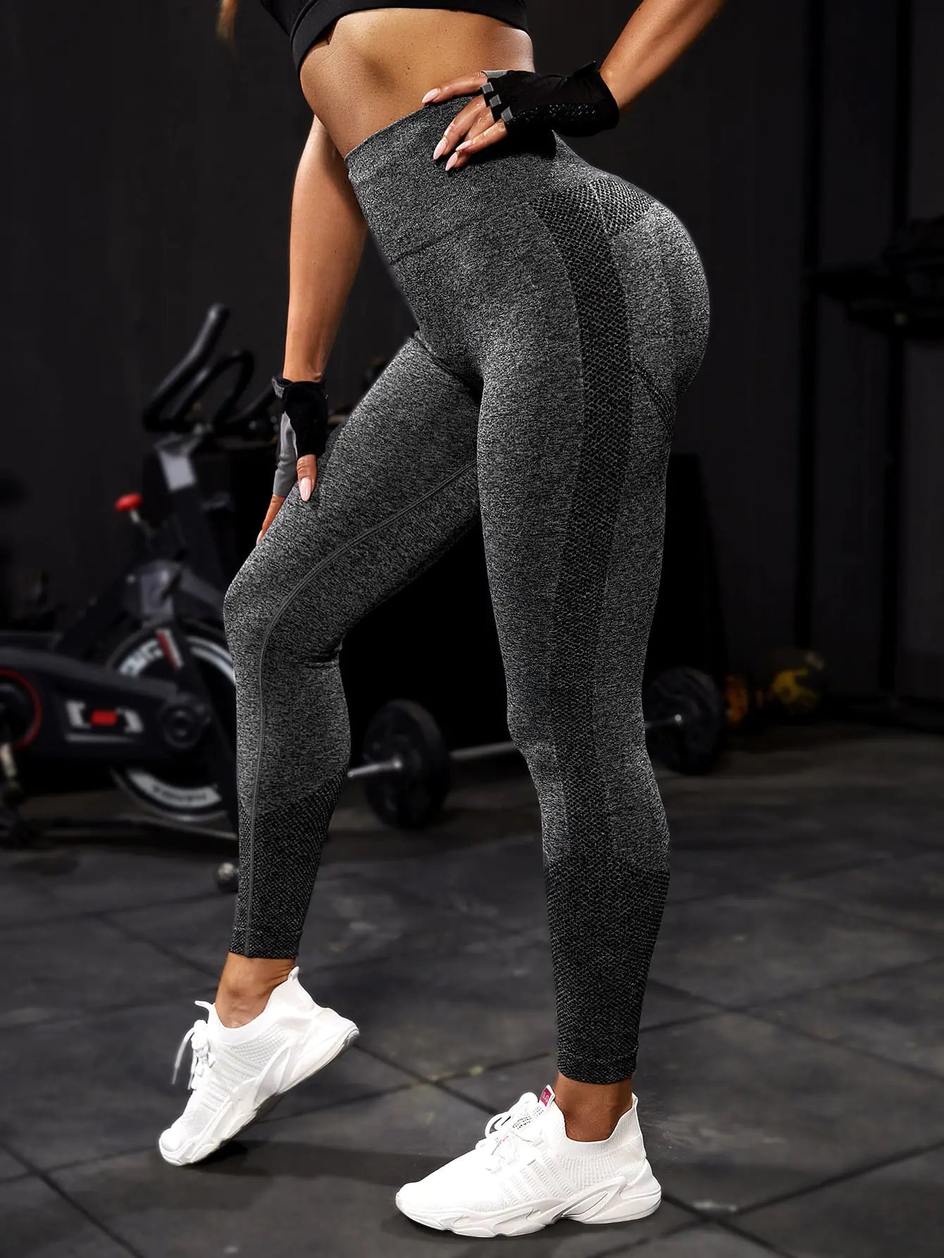 High Waist thin Feel Hip Lifting Quick-Dry Yoga Pants