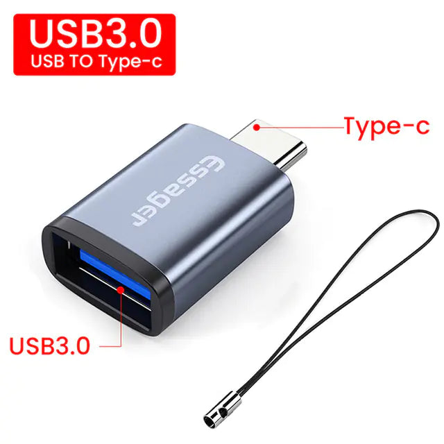 USB 3.0 Type-C OTG Adapter - Multi-Device Connectivity