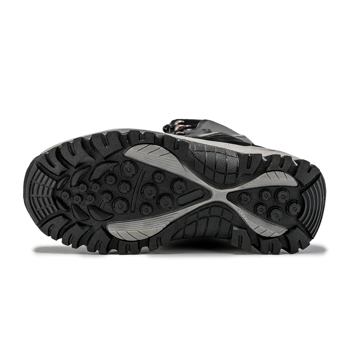 Women's Fleece-Lined Snow Boots - Warm Leather Winter Boots for Outdoor Activities