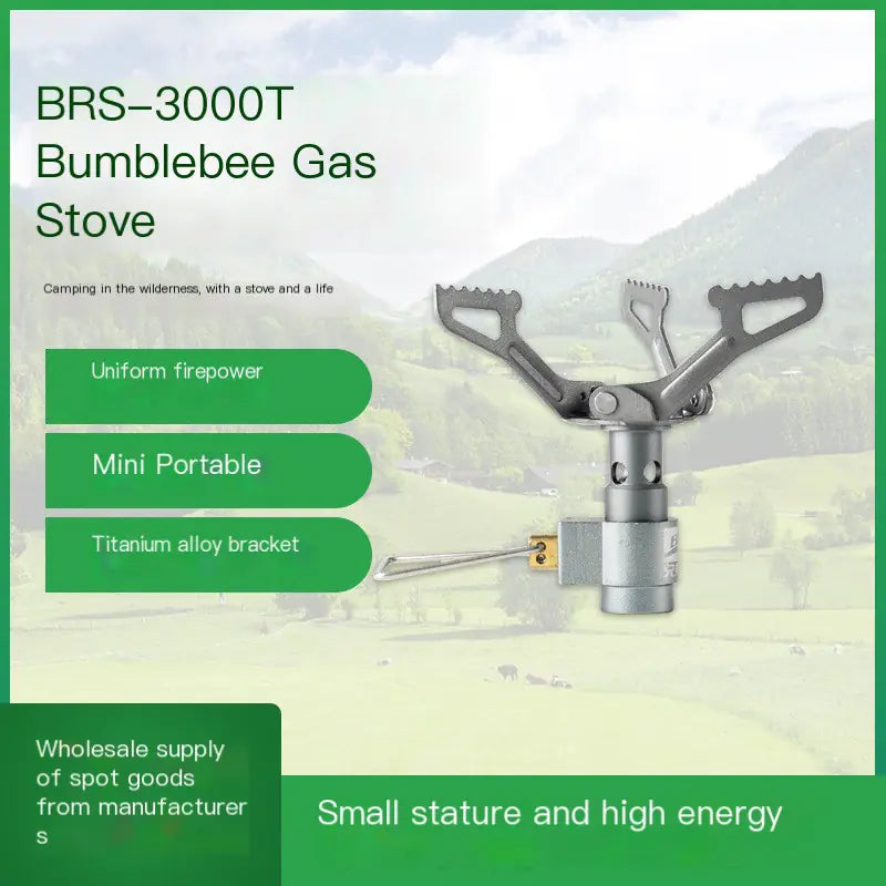 BRS-3000T Portable Outdoor Titanium Gas Stove