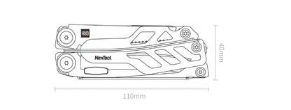 Xiaomi Mijia Multifunctional Folding Knife - Outdoor Hunting Tool with Stainless Steel Blade