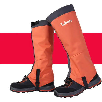 Outdoor Snow Gaiters for Mountaineering & Hiking - Waterproof Leg Protection Covers