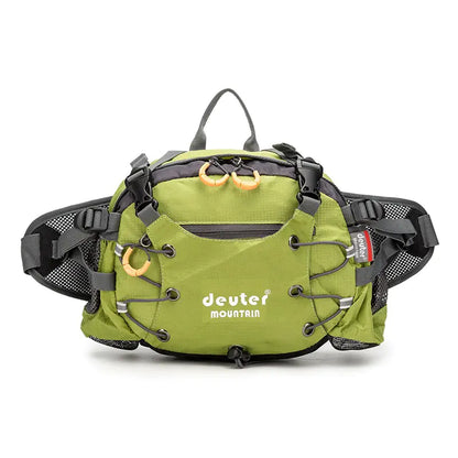Deuter Cycling Sports Waist Bag - 10-Inch Multi-Pocket Design for Running & Outdoor Activities | Unisex