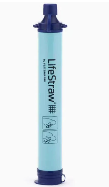 Portable Outdoor Water Filter Straw - Emergency Filtration for Camping & Hiking