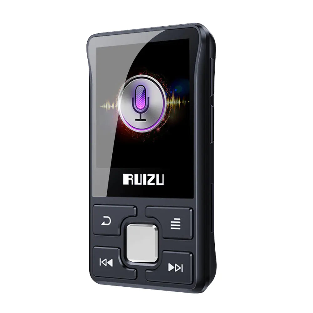 Mini Bluetooth MP3 Player with 1.8" Screen - Portable Music Player with FM Radio, E-Book & TF Card Support